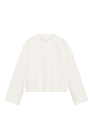 T-shirt coton uni - Blanc