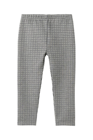 Leggings pied-de-coq - Marron