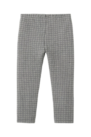Leggings pied-de-coq - Marron