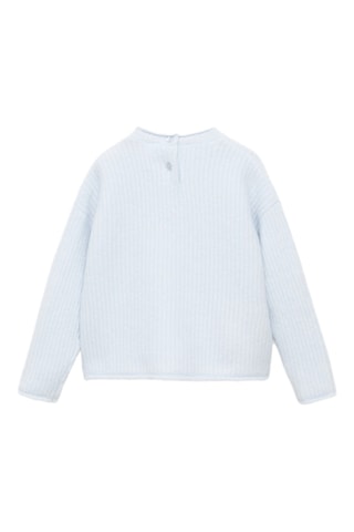 Pull-over maille - Bleu