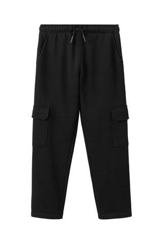 Jogger cargo cordon - Noir