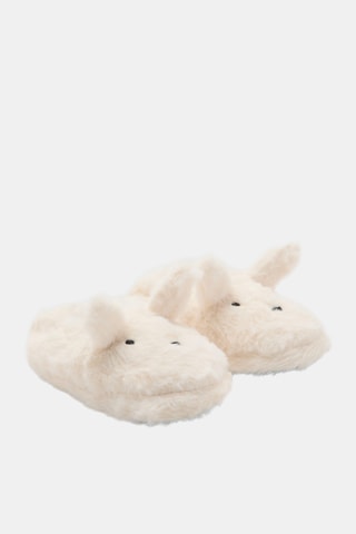 Chaussons lapin - Blanc