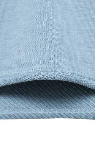 Sweat-shirt coton imprimé - Bleu