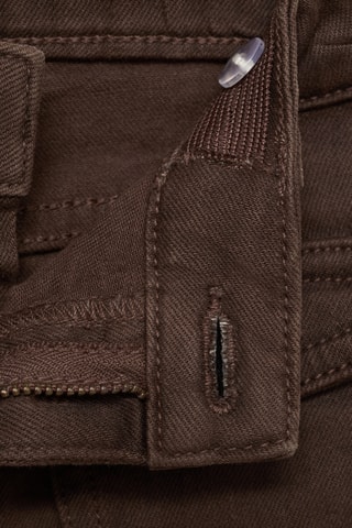 Jean flare poches - Marron