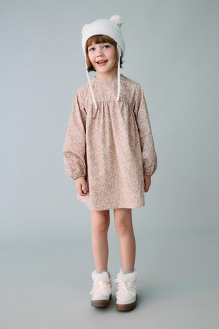 Robe à fleurs - Rose