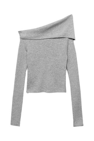 Top bustier - Gris