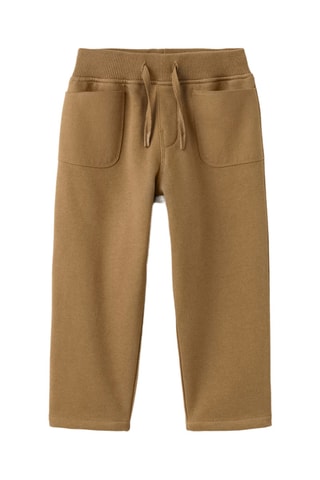 Jogging coton cordon - Camel