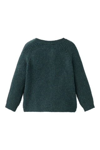 Cardigan maille boutons - Vert foncé
