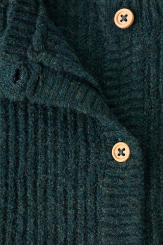 Cardigan maille boutons - Vert foncé