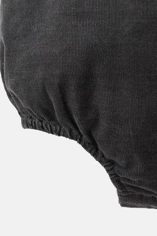 Barboteuse velours côtelé - Anthracite