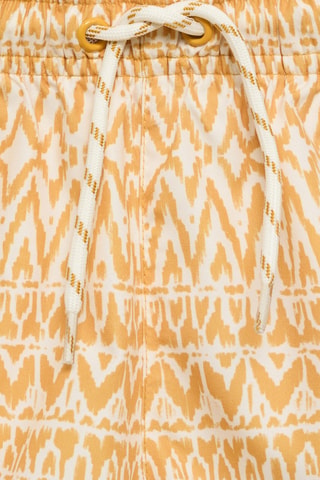 Maillot de bain cordon imprimé - Marron clair