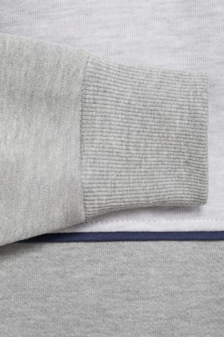 Sweat-shirt col montant - Gris