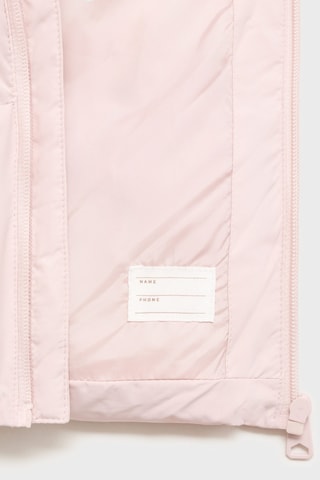 Anorak matelassé à capuche - Rose