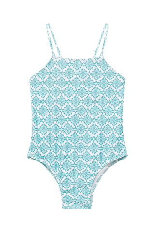 Maillot de bain imprimé floral - Vert