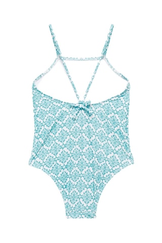 Maillot de bain imprimé floral - Vert