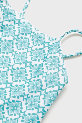 Maillot de bain imprimé floral - Vert