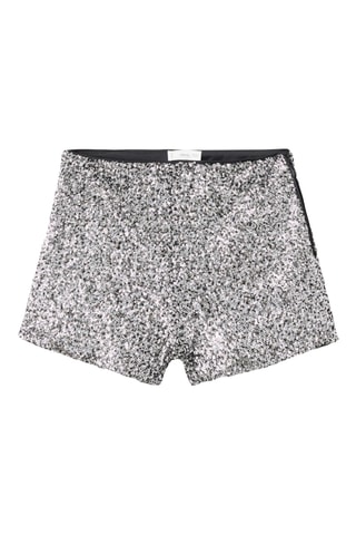 Short sequins - Argenté