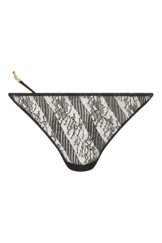 Tanga Slash - Noir - Chantelle X