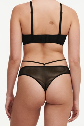 Tanga Spice - Noir et jaune - Chantelle Pulp