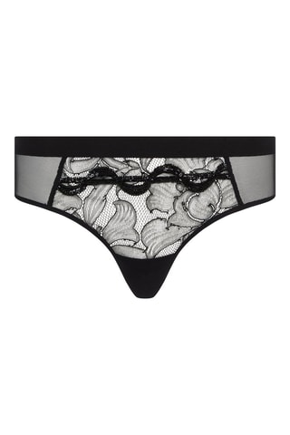 Shorty Xtravagan - Noir - Chantelle X