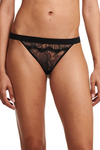 String Xtravagan - Noir - Chantelle X