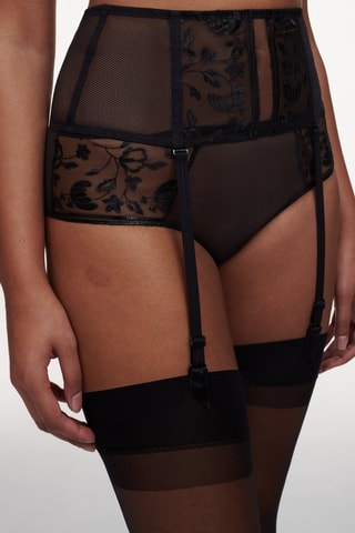 Porte-jarretelles Philter - Noir - Chantelle Pulp