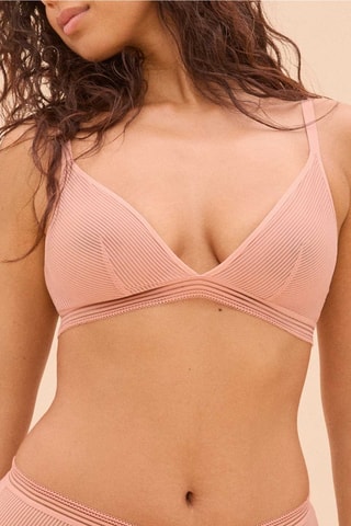Soutien-gorge sans armatures Milo - Rose