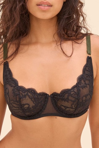 Soutien-gorge corbeille Mary - Noir