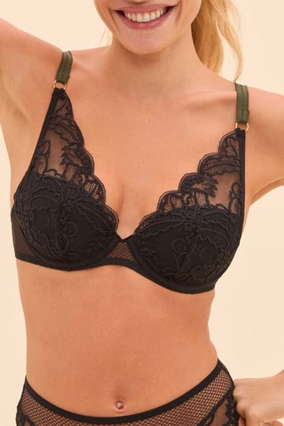 Soutien-gorge coque push-up Mary - Noir