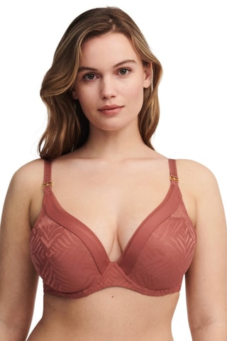 Soutien-gorge ampliforme Graphic A - Marron - Chantelle