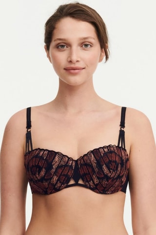 Soutien-gorge ampliforme Nightfall- Noir - Chantelle