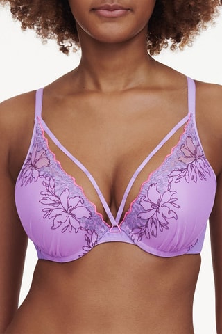 Soutien-gorge push-up - Violet - Chantelle