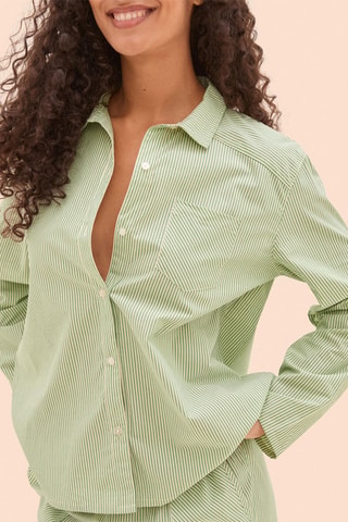 Chemise de pyjama Sauge - Vert