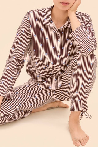 Pantalon de pyjama Minimal - Marron