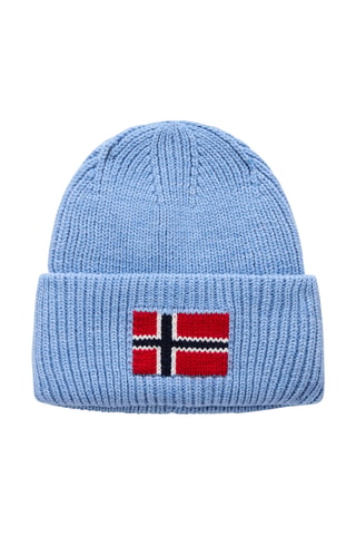 Bonnet en laine - F-Evei - Ciel