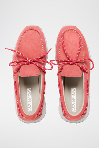 Chaussures bateau en nubuck - S5Blaze01/Sue - Orange