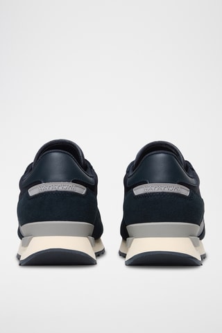 Baskets en cuir - F5Stab01/Cos - Bleu marine