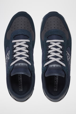 Baskets en cuir - F5Stab01/Cos - Bleu marine