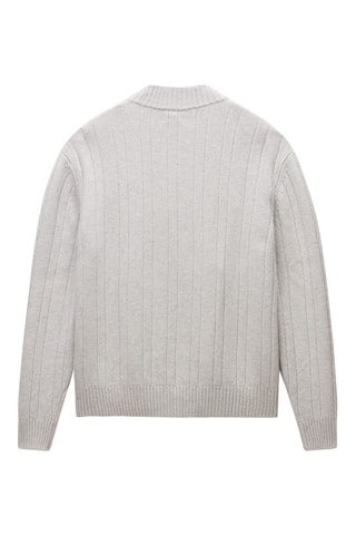 Pull en laine - D-Nino T - Gris clair