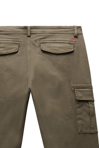 Pantalon regular - M-Yasuni Sl - Vert foncé