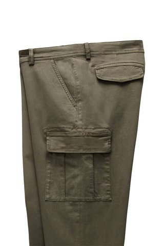 Pantalon regular - M-Yasuni Sl - Vert foncé