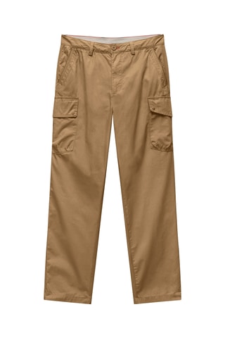 Pantalon relaxed - M-Aylin Cargo - Marron clair