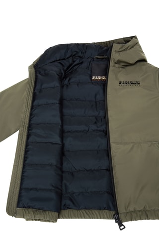 Parka à capuche - K A-Matia - Vert