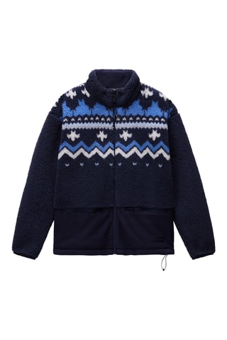Veste polaire - T-Ansei Fz W - Bleu marine