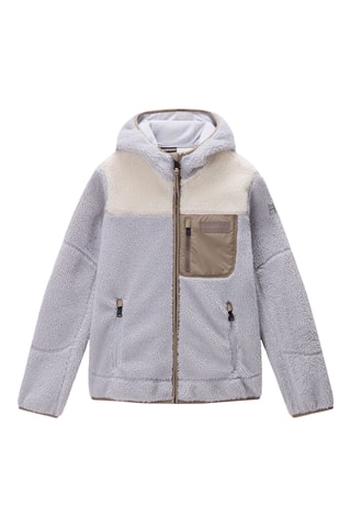Veste polaire à capuche - Yupik Og H W - Gris clair