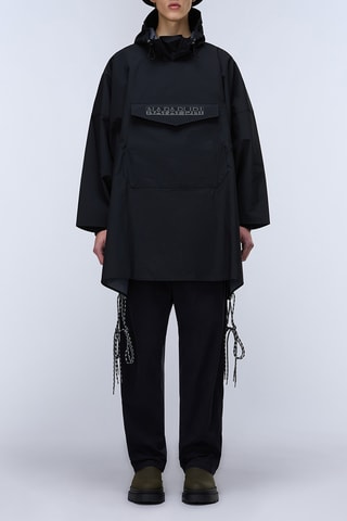 Coupe-vent à capuche - A-Raincape L - Noir
