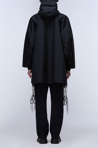 Coupe-vent à capuche - A-Raincape L - Noir
