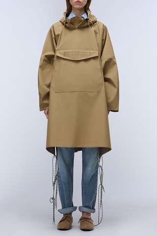 Coupe-vent à capuche - A-Raincape L - Marron