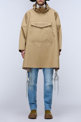 Coupe-vent à capuche - A-Raincape L - Marron