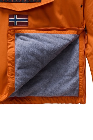 Coupe-vent à capuche - Rainforest Pocket 2 - Orange